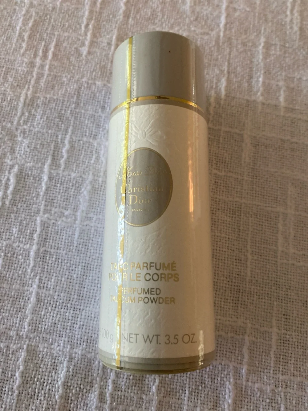 Christian Dior- Miss Dior White and Silver Talc Parfumé Body Powder